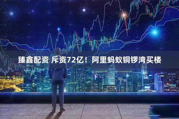臻鑫配资 斥资72亿！阿里蚂蚁铜锣湾买楼